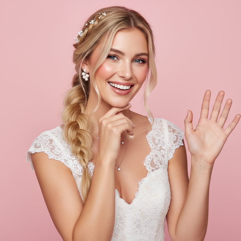 Side Braid For Wedding Ideas